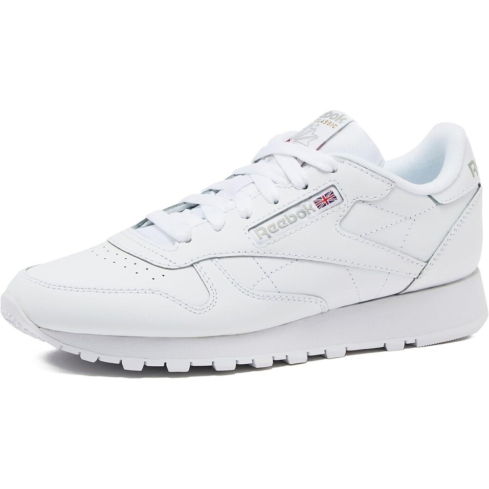Reebok Classic Leather Women's Sneakers White/Grey Size 6